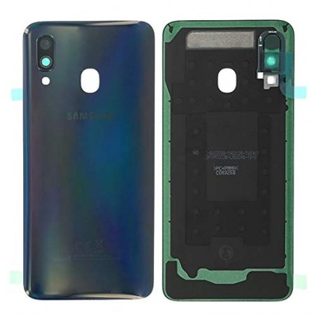 BACKCOVER SAMSUNG A405 A40 NERA ORIGINALE GH82-19406A