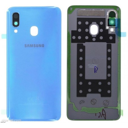 BACKCOVER SAMSUNG A405 A40 BLUE ORIGINALE GH82-19406C