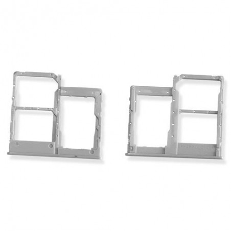 CARRELLO SIM SAMSUNG A405 A40 BIANCO