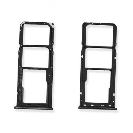 CARRELLO SIM SAMSUNG A505 A50 NERO
