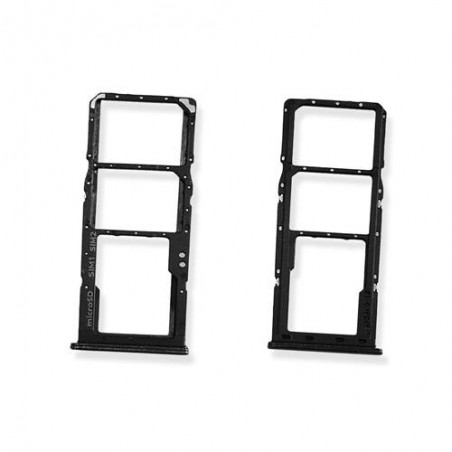 CARRELLO SIM SAMSUNG A705 A70 NERO