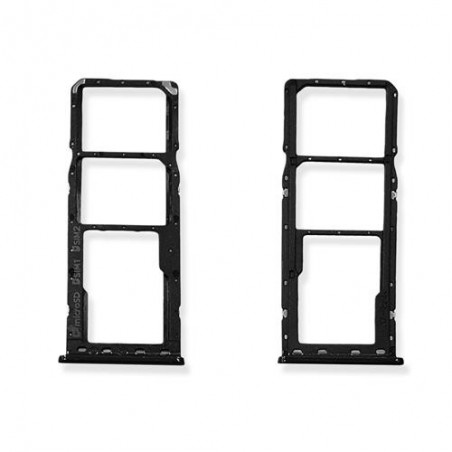 CARRELLO SIM SAMSUNG A750 A7 2018 NERO
