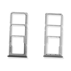 CARRELLO SIM SAMSUNG A705 A70 BIANCO