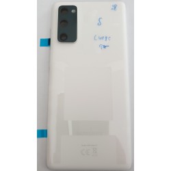 BACKCOVER SAMSUNG G781 S20 FE 5G CLOUD WHITE ORIGINALE GH82-24223B