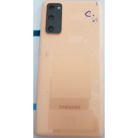 BACKCOVER SAMSUNG G781 S20 FE 5G CLOUD ORANGE ORIGINALE GH82-24223F