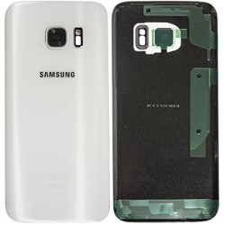 BACKCOVER SAMSUNG G930 S7 BIANCA ORIGINALE GH82-11384D