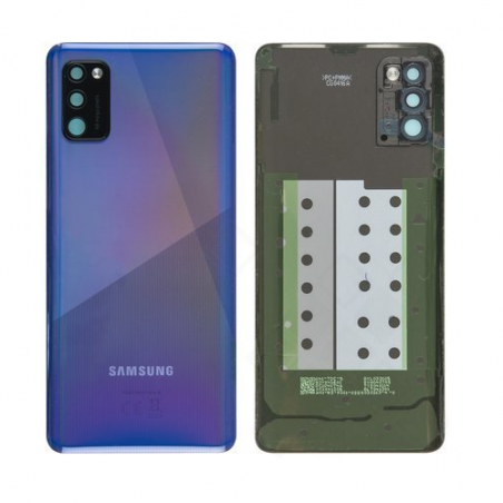 BACKCOVER SAMSUNG A415 A41 BLUE ORIGINALE GH82-22585D