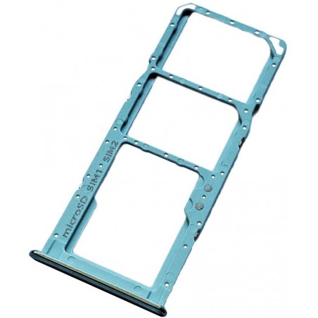 CARRELLO SIM SAMSUNG A715 A71 BLU