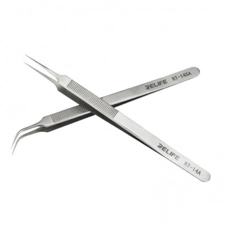PINZETTA PROFESSIONALE REFILE RT-14A CON PUNTA SOTTILE