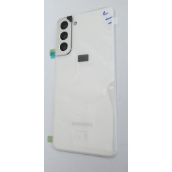 BACKCOVER SAMSUNG G991 S21 BIANCO ORIGINALE GH82-24519C