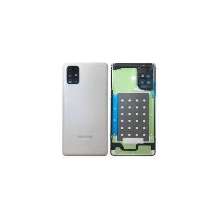 BACKCOVER SAMSUNG M515 M51 BIANCO ORIGINALE GH82-23415B