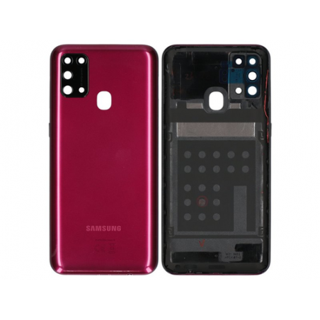 BACKCOVER SAMSUNG M315 M31 ROSSO ORIGINALE GH82-22412B