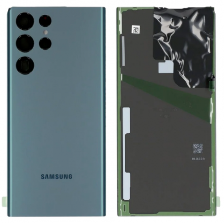 BACKCOVER SAMSUNG S908 S22 ULTRA VERDE ORIGINALE GH82-27457D