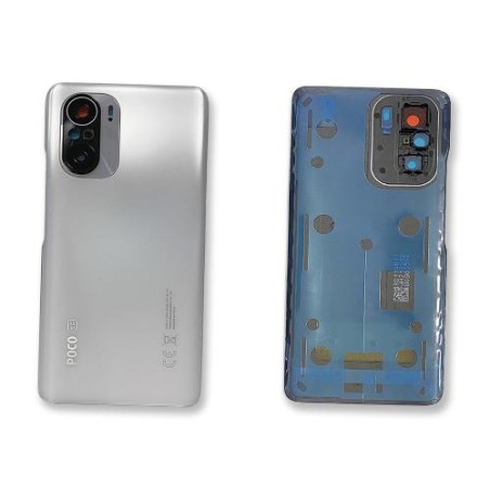 BACKCOVER XIAOMI POCOPHONE F3 BIANCO ORIGINALE 56000DK11A00