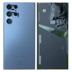 BACKCOVER SAMSUNG S908 S22 ULTRA SKY BLU ORIGINALE GH82-27457G