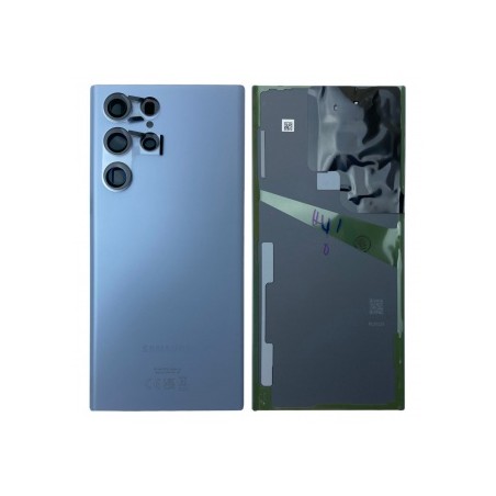 BACKCOVER SAMSUNG S908 S22 ULTRA SKY BLU ORIGINALE GH82-27457G