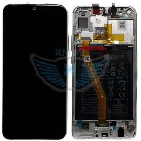 LCD ORIGINALE HUAWEI P SMART PLUS BIANCO 02352BUK