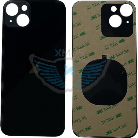 BACKCOVER IPHONE 14 NERO (VETRO POSTERIORE) FORO GRANDE