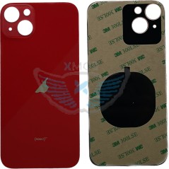 BACKCOVER IPHONE 14 PLUS ROSSO (VETRO POSTERIORE) FORO GRANDE