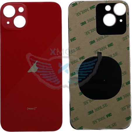 BACKCOVER IPHONE 14 PLUS ROSSO (VETRO POSTERIORE) FORO GRANDE