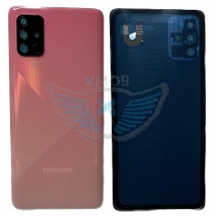 BACKCOVER SAMSUNG A715 A71 ROSA AAA (CON FRAME CAMERA)