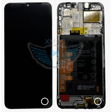 LCD ORIGINALE HUAWEI HONOR X8 5G NERO 0235ADAK