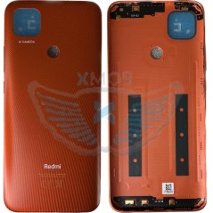 BACKCOVER XIAOMI REDMI 9C ORANGE ORIGINALE 55050000ES2D