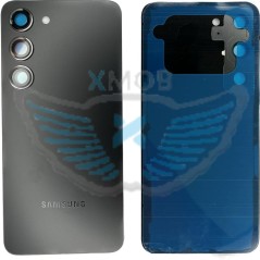 BACKCOVER SAMSUNG S911 S23 NERO AAA (CON FRAME CAMERA)