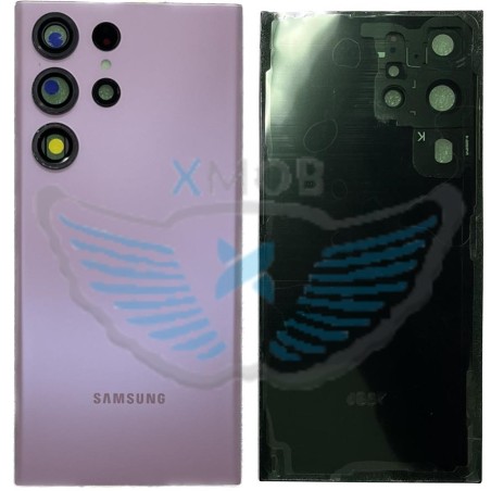 BACKCOVER SAMSUNG S918 S23 ULTRA LAVENDER AAA (CON FRAME CAMERA)