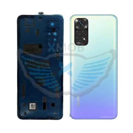 BACKCOVER XIAOMI REDMI NOTE 11 BLU AAA + VETRO CAM