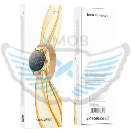 HOCO SMARTWATCH Y8 GOLD/ROSE