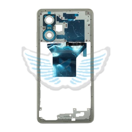 FRAME MIDDLE XIAOMI REDMI NOTE 12 PRO 5G BIANCO ORIGINALE 5600270M1600